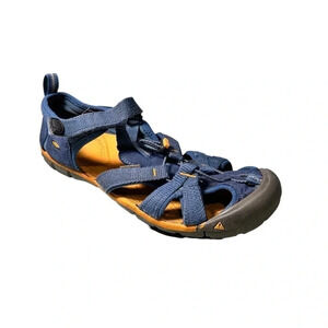Keen Blue Sport Sandals with Protective Toe Design